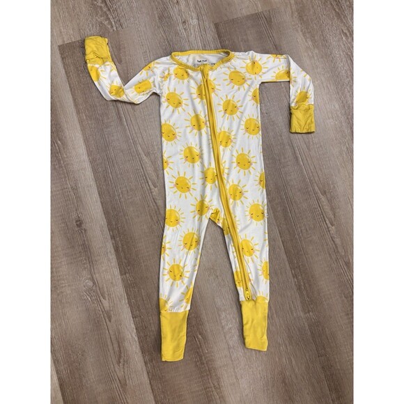 Little Sleepies Bamboo Zippy Sunshine 6-12 Months - Picture 1 of 3
